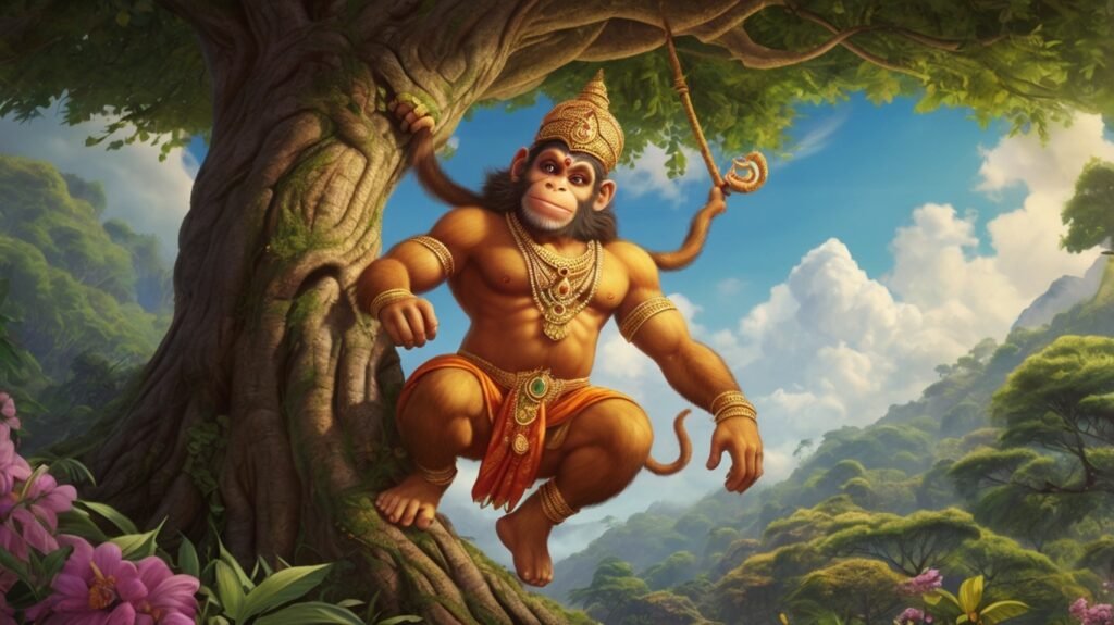 Hanuman and the Brahmastra