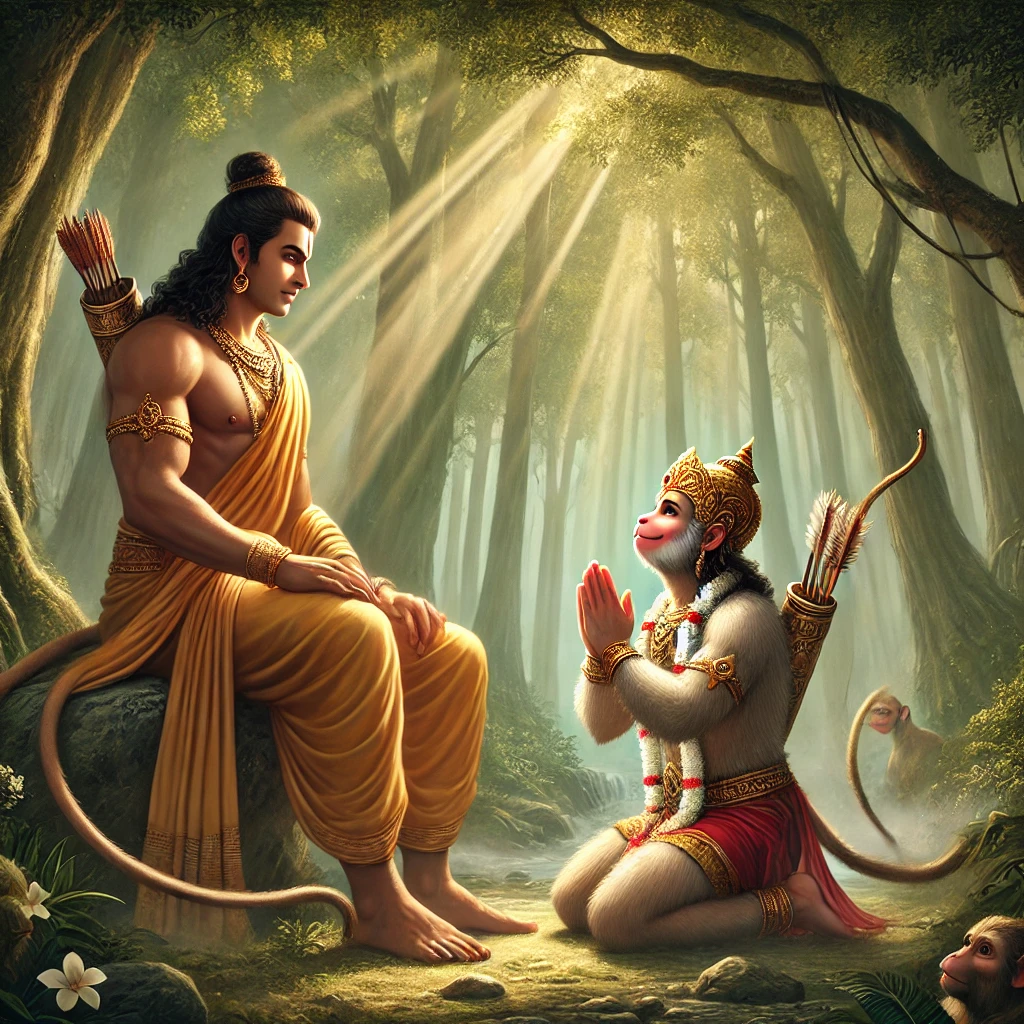 The Inspiring Legacy of Mandodari: Empowerment in Sundarkand - Part 10 Lord Rama and Hanuman