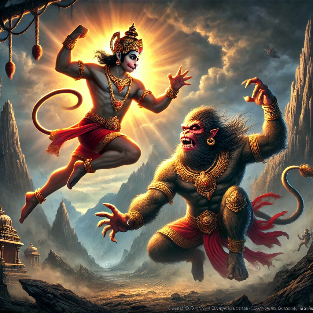Hanuman and Kalanemi: An Inspirational Tale of Faith and Power Hanuman and Kalanemi