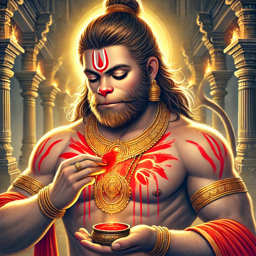Unveiling the Divine Power: The Significance of Lord Hanuman and Sindoor in Devotion Lord Hanuman and Sindoor
