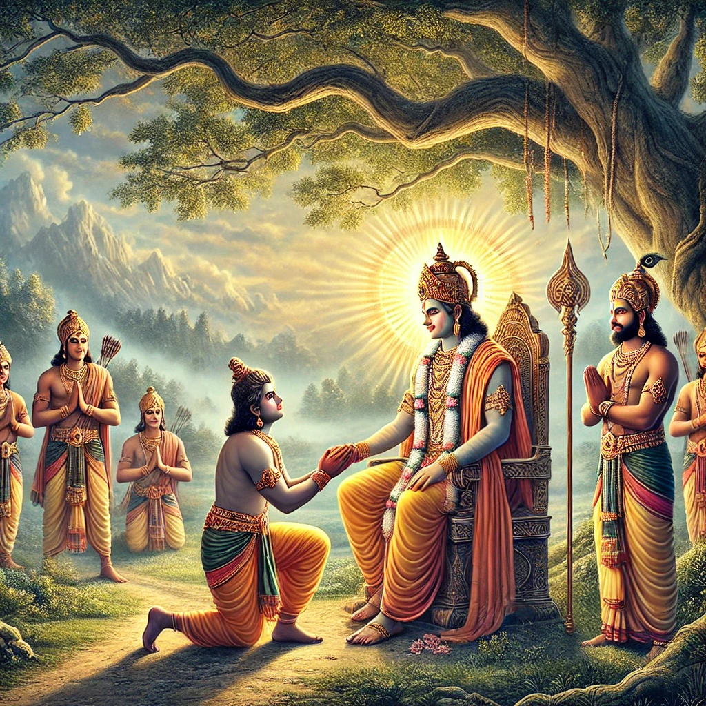 Lord Rama and Vibhishana: Unity, Strategy, and Spiritual Strength in Sundarkand - Part 12 Lord Rama